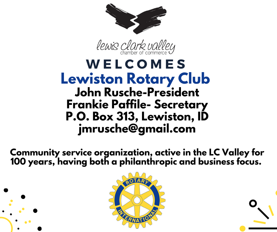 Lewiston Rotary New member